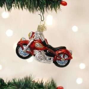 Old World Christmas – Motorcycle Ornament